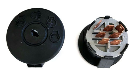 STACYJKA UNIWERSALNA 4 POZYCJE 7 TERMINALI PLASTIK