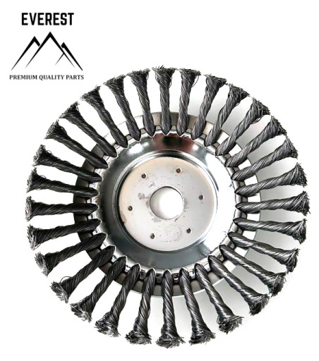 SZCZOTKA DRUCIANA DO KOS SPALINOWYCH 20cm EVEREST