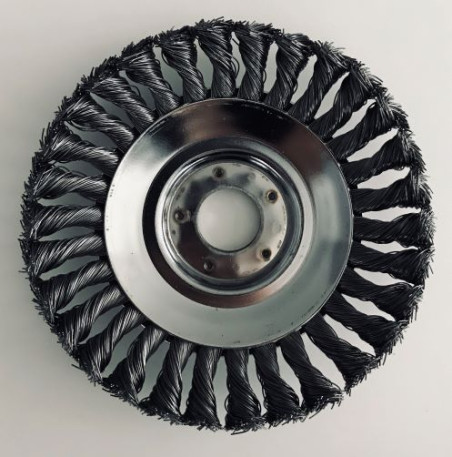 SZCZOTKA DRUCIANA DO KOS SPALINOWYCH 15cm