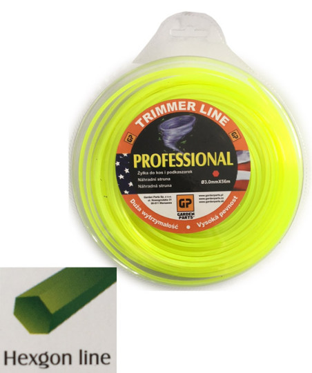 ŻYŁKA TNĄCA HEXAGON LINE 3,50mm 41M